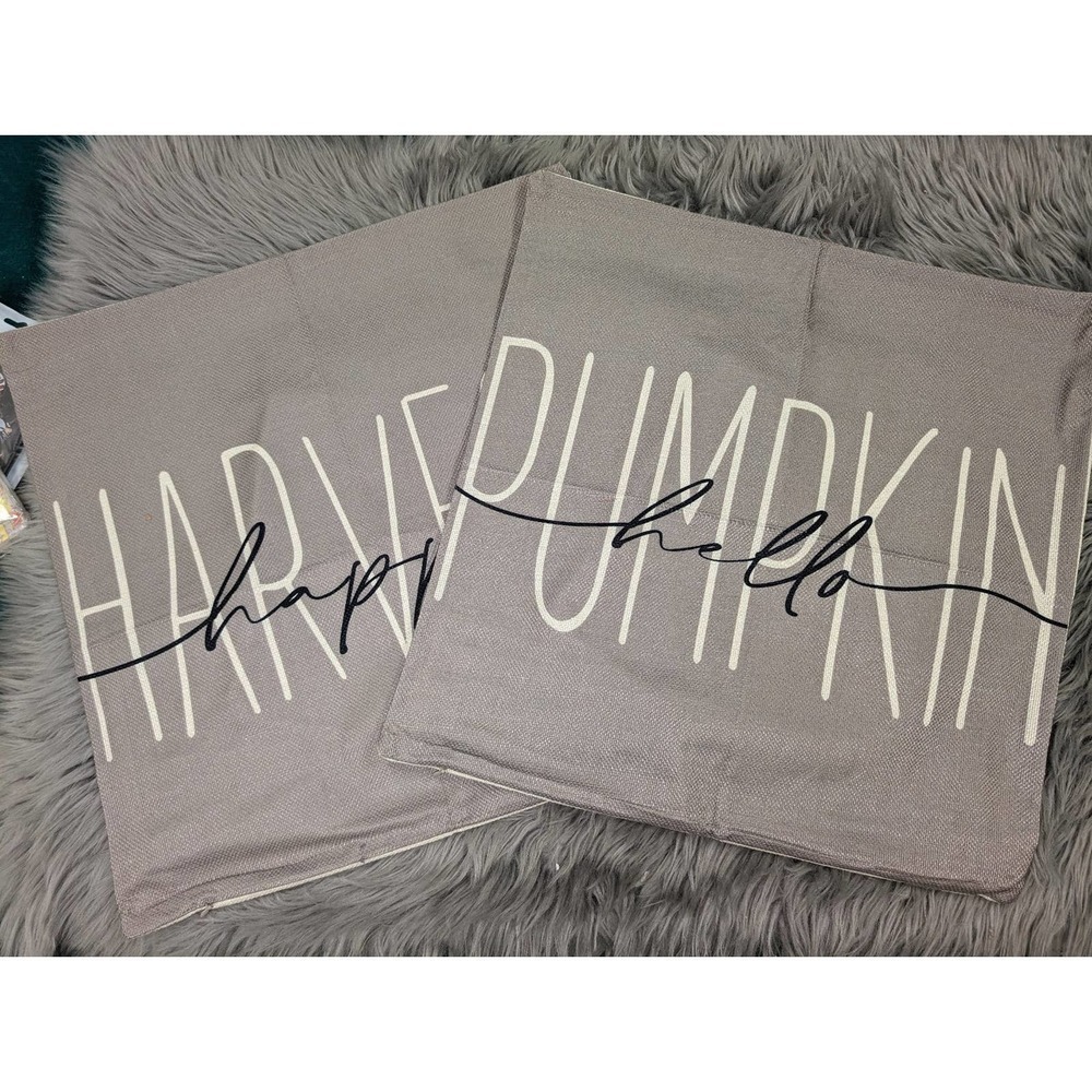 Fall pillow cases